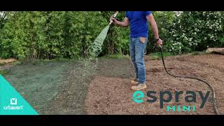 Semer Avec Espray Mini, Hydroseeder Ultra-Compact Et Silencieux Durbavert