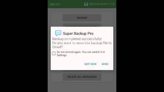 Take Backup Of Call Logs,SMS, Bookmarks Easily Without Root screenshot 4