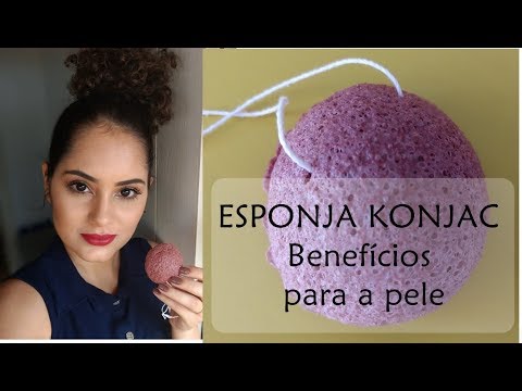 Vídeo: Esponja Konjac: O Que é, Benefícios, Como Usar