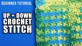 Up and Down Stitch Crochet for BEGINNERS (quick & EASY Step-by-Step tutorial) by Last Minute Laura 270 views 1 month ago 11 minutes, 41 seconds