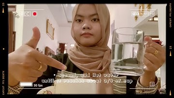 English task Procedure text " How to make ice Drink beng beng " by Desvi Soflianti