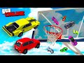 Самый Угарный Баскетбол Машинами а GTA 5 Online! Бери Случайную Машину и Прыгай в Кольцо! ГТА 5 Моды