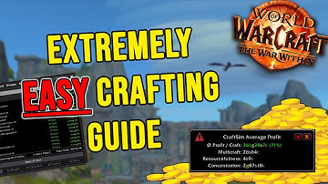 Start Making Gold with Crafting Professions in The War Within