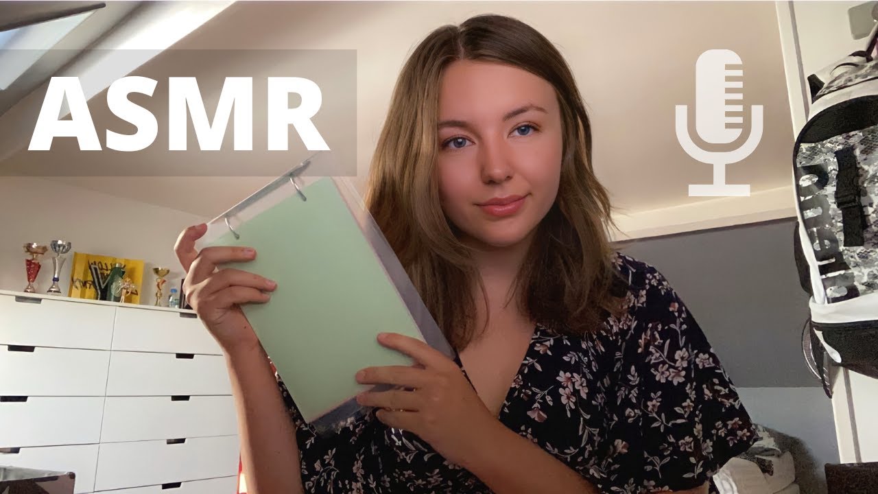 ASMR RP | Boutique de fournitures scolaires 📖