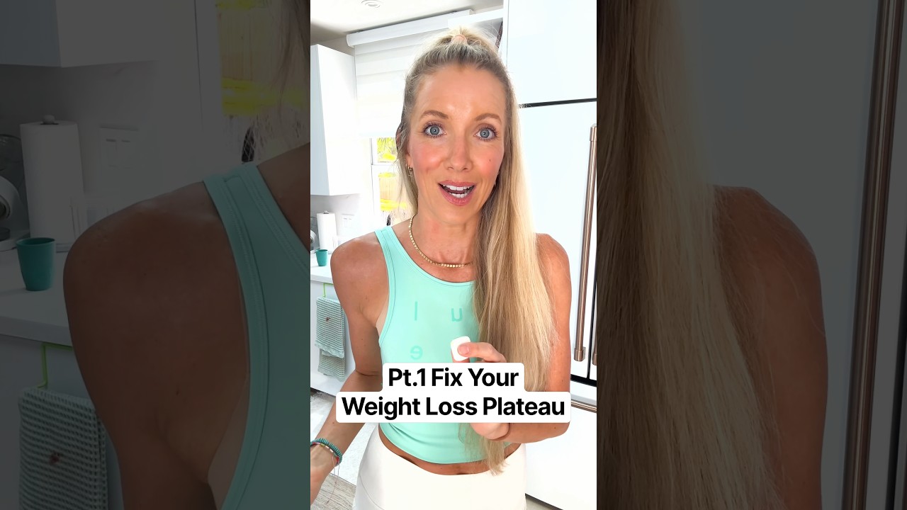 3 Ways to Fix Your Weight Loss Plateau (Part 1) #healthyweightloss