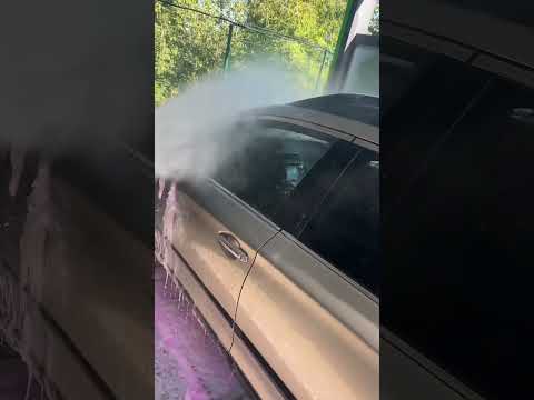 Как помыть машину без разводов на мойке самообслуживания