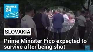 Slovak Pm In 'Serious' But Stable Condition After Being Shot • France 24 English
