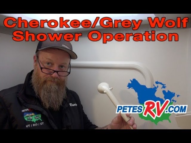 Pete's RV Quick Tips | Cherokee/Grey Wolf Shower Operation ...