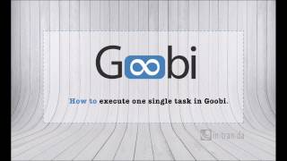Goobi: How to execute one single task in Goobi.