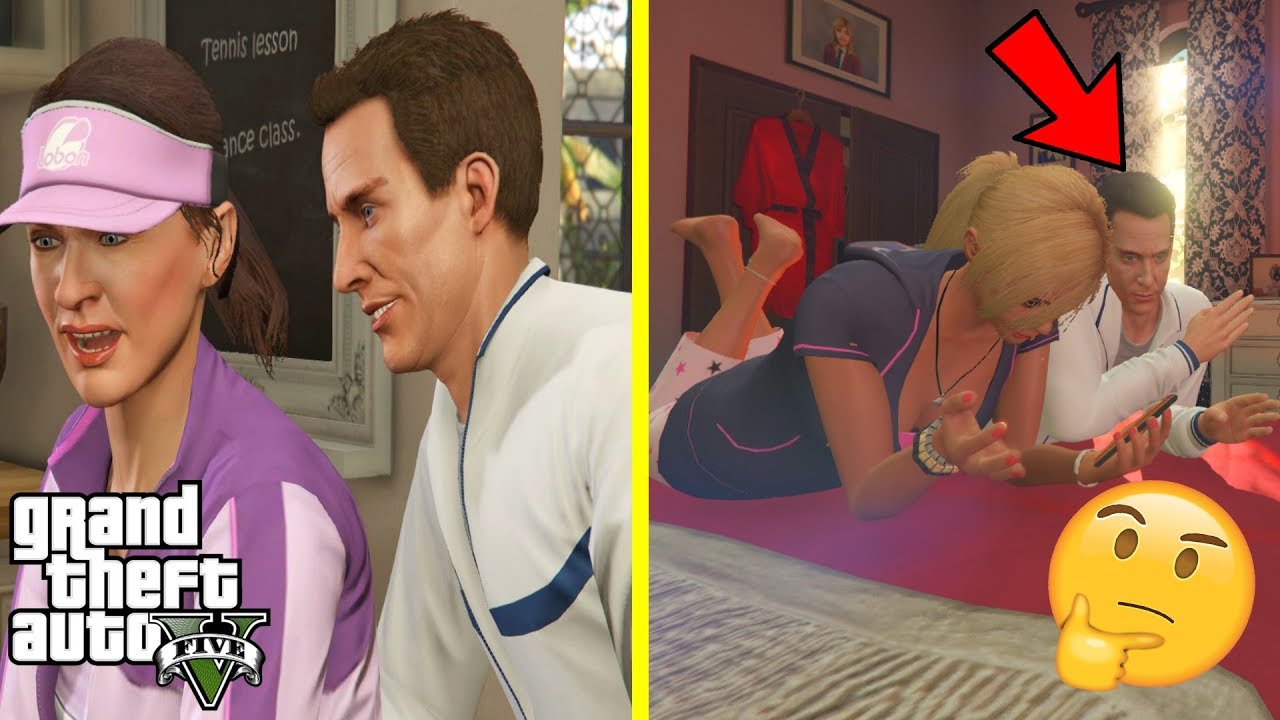 GTA 5 What Happens If You PLAY AS THE TENNIS COACH YouTube 