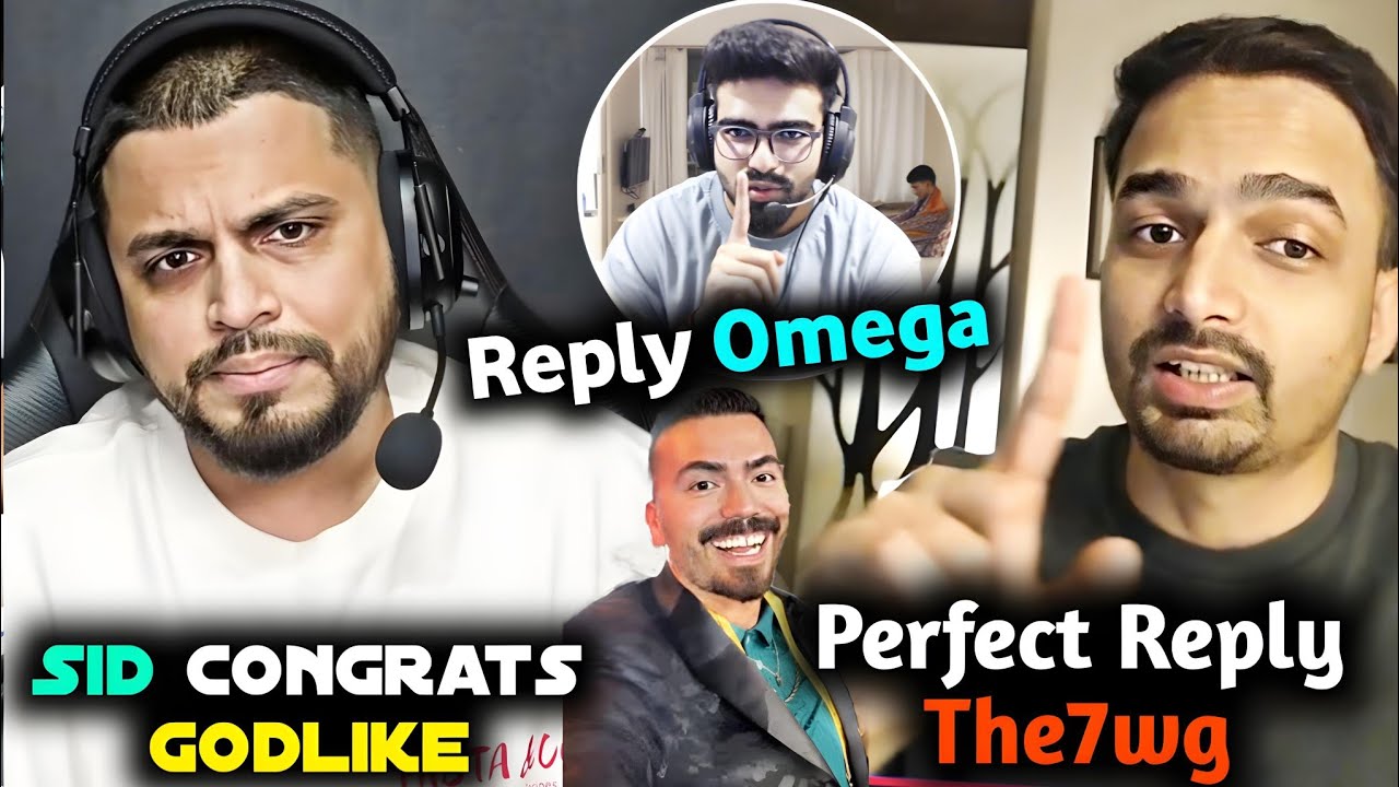 Sid Reply Omega & Praise GodL Moba Win😳 Mazy Perfect reply The7WG on Goblin Statement🚨