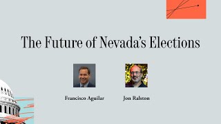 Nevada Sec. of State Francisco Aguilar on Free Elections | The Atlantic & University of Nevada, Reno