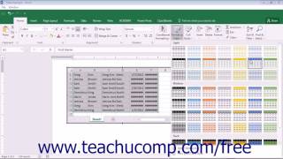 Celebrity Word 2016 Tutorial Inserting a Microsoft Excel Worksheet Microsoft Training Profile