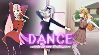 waifus dance || feat: #zerotwo & #chikafujiwara & idol || #amv || #aster_anime