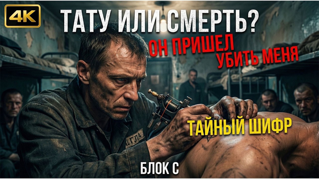ТАЙНЫЙ ШИФР НА КОЖЕ: КАК ОДИН РИСУНОК ИЗМЕНИЛ СУДЬБУ В ТЮРЕМНОМ АДУ