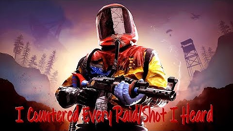 I countered every raid and shot I heard (Rust Solo Survival)