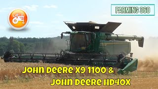 Harvest 2021 | John Deere X9 1100 combine & HD40X header