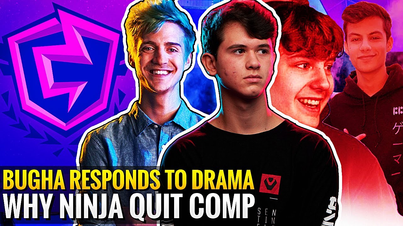 Ninja Explains Why He QUIT Competitive Fortnite | Bugha Responds to DRAMA with Clix & Ronaldo