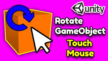 Unity 3D Tutorial || Rotate GameObject With Mouse/Touch