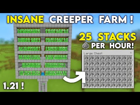 BEST 1.21 CREEPER