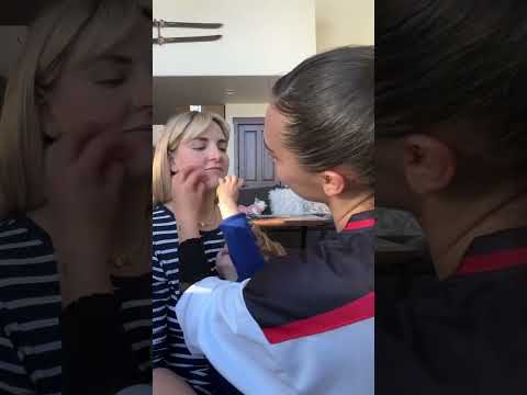 Видео: my sister does my makeup