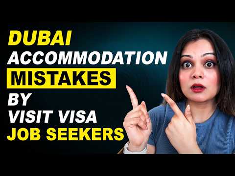 Dubai Job Search – Accommodation Mistakes By Job Seekers 🇦🇪