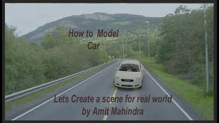 3ds max car modeling class 3 part 3 by Amit Mahindra