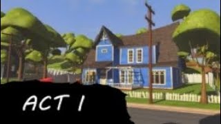 Josh Plays Roblox Hello Neighbor Act 1