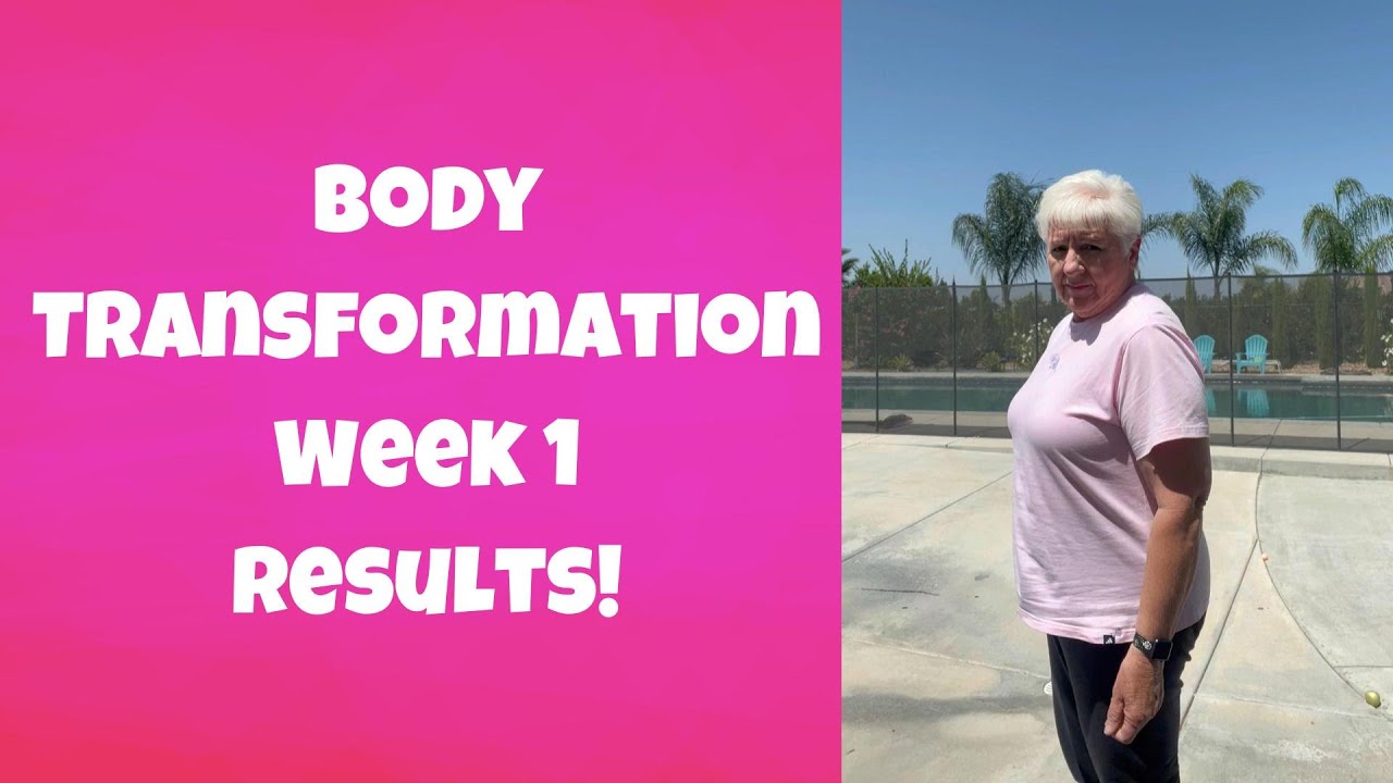 Body Transformation: Week 1 Results! #transformation # ...