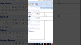 Cv template design in MS word
