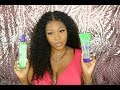 Wavy Wig Tutorial: My Curly/Wavy Hair Routine | Frizz Free WET LOOK | Wow African