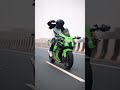 Rider bike Kawasaki Z 10 R sports short video