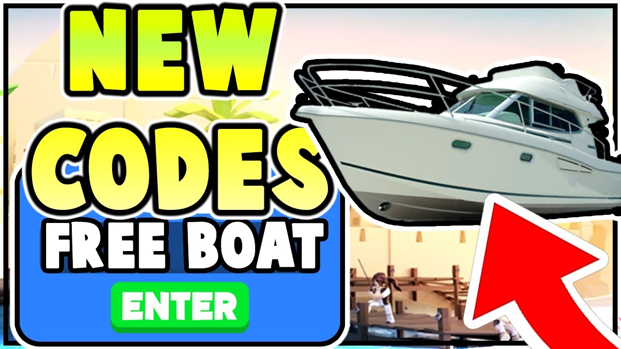 NEW FISHING SIMULATOR CODES FREE BOATS MORE All Fishing Simulator Codes Roblox 2020 YouTube