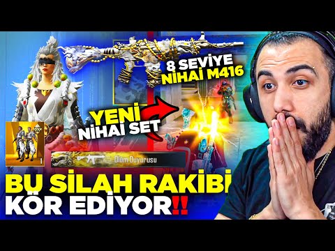 8 SEVİYE ELEKTRİK M416 GELDİ TEK ATIP FULLEDİK!! 😮 RAKİBİ KÖR EDEN VURUŞ EFEKTİ!! | PUBG MOBILE