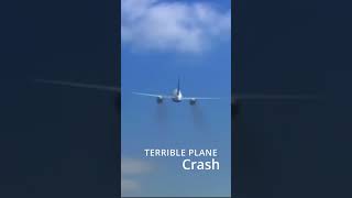 Terrible plane crash