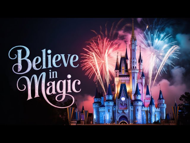 Disney World Happily Ever After Fireworks show 2025