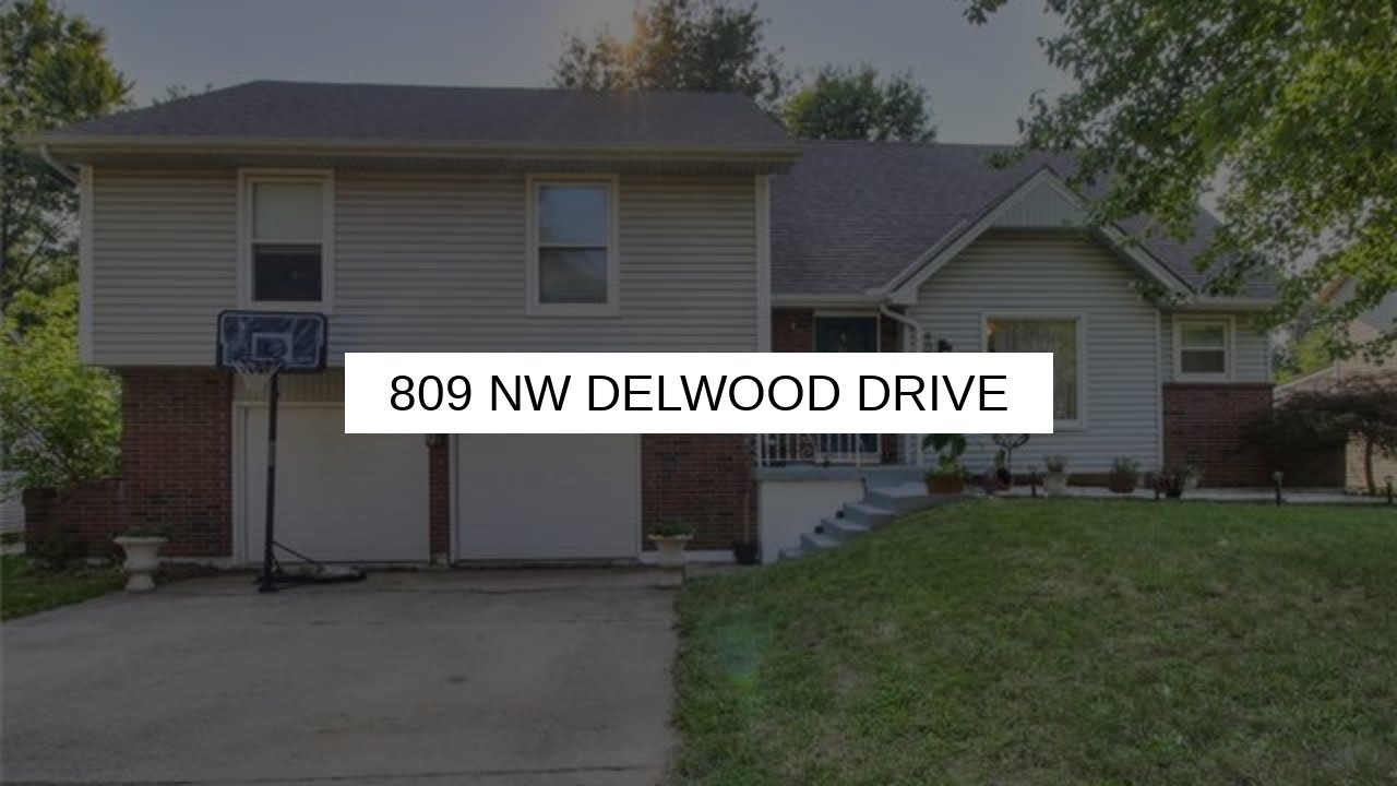 809 NW Delwood Drive Blue Springs Real Estate YouTube