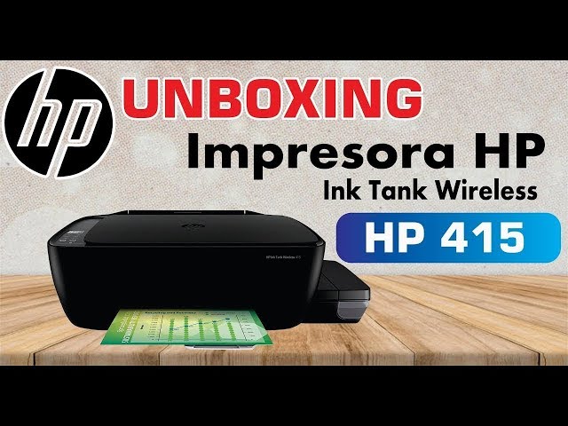 Impresora Hp 415 Wifi Tinta Continua Original Multifuncional - HP