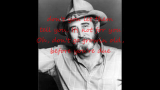 Miniatura de "Stay Young Don Williams with Lyrics."