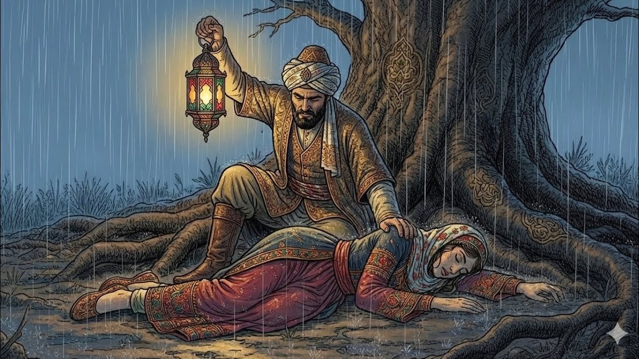 داستان شاهزاده خانمی که در جنگل گم شده بود و چوپان بیچاره ای که او را از مرگ حتمی نجات داد و زندگی 