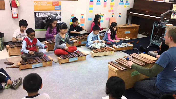 #8 from Erstes Spiel am Xylophon, Orff Arrangement