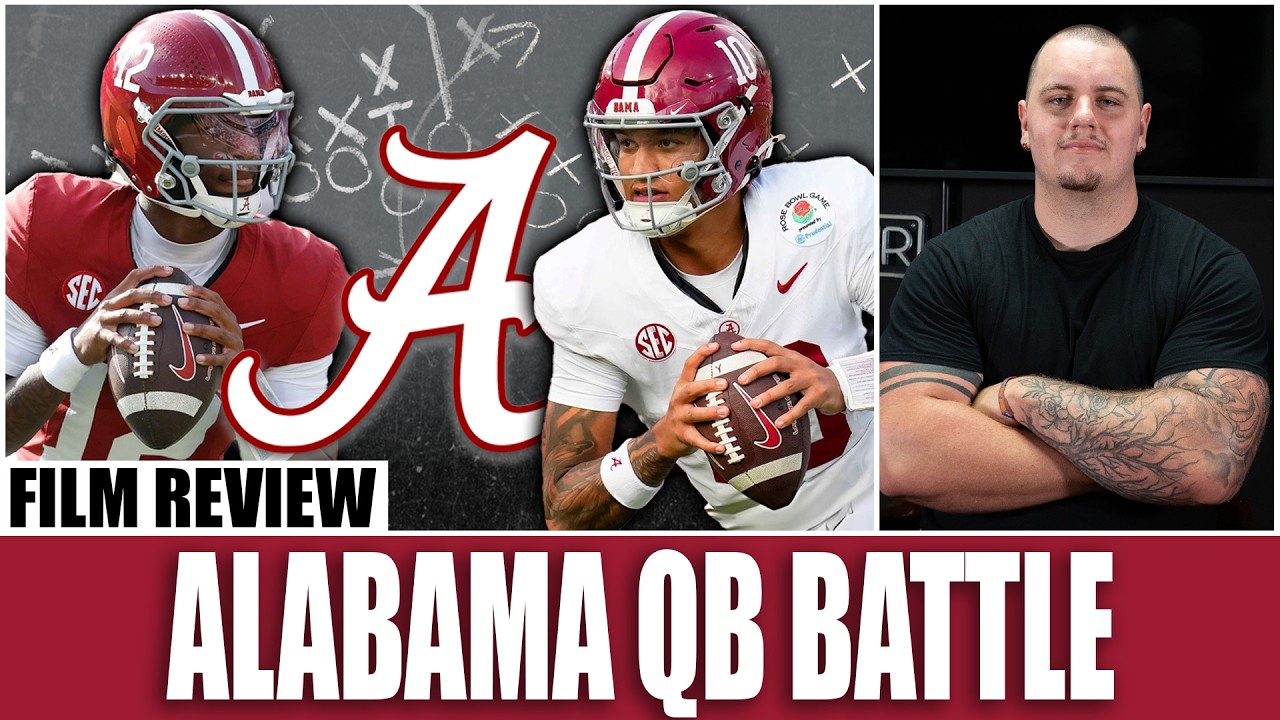 Who Will Start At QB For Alabama? Keelon Russell vs Austin Mack Film Breakdown