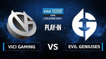 CS:GO - ViCi Gaming vs. Evil Geniuses [Inferno] Map 1 - IEM Cologne 2021 - Play-In