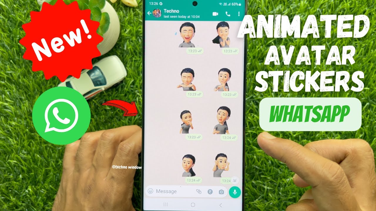 WhatsApp to soon get animated stickers based on user avatars - SamMobile