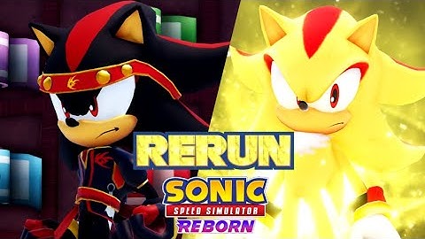 Sonic Speed Simulator REBORN - Super Shadow & Ninja Event Rerun 