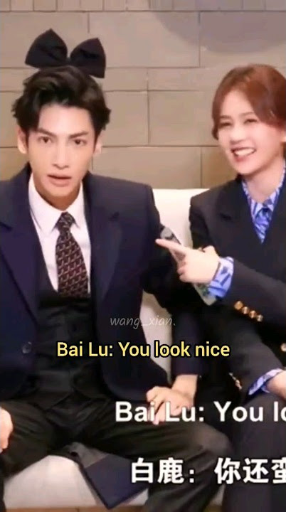 'You look like a pervert'😂😂😂 #loveissweet #bailu #luoyunxi #hanyu #chinesedrama #cdrama