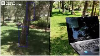 Tello drone autonomous tree evasion