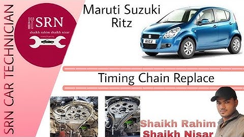 Maruti Suzuki Ritz Diesel Engine Timing Chain Replace. #SRNCARMECHANIC