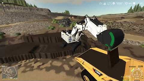 FS19 Bigggest Liebherr Excavator and Low Loader Ever ||Prototype||TCBO MINING PROJECT MAP
