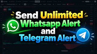 Send Unlimited Whatsapp And Telegram Alerts from OpenAlgo Charts
